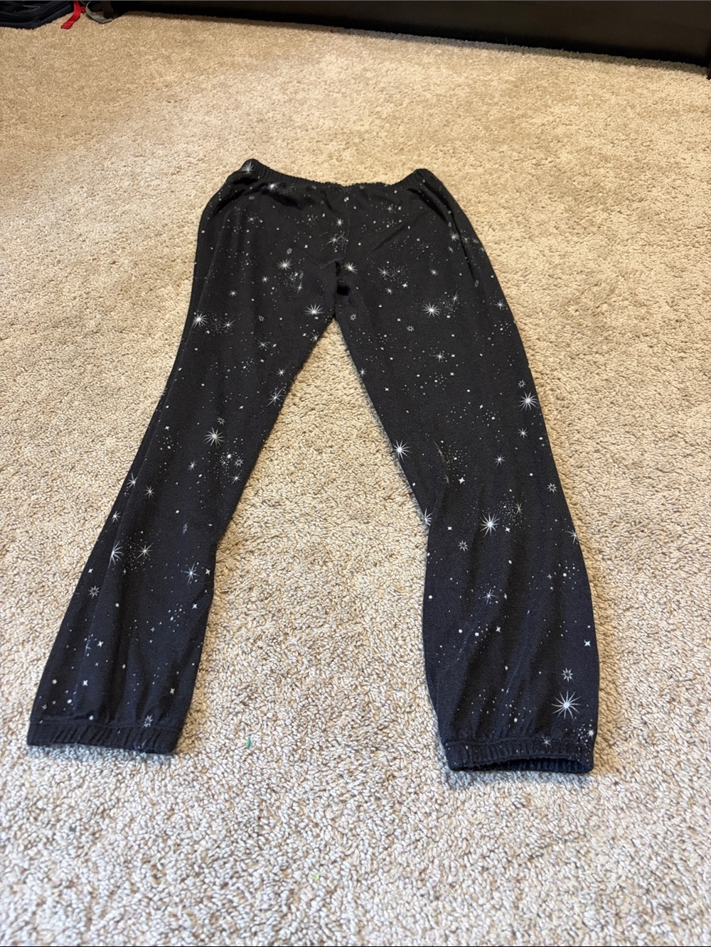 Sonoma Black Galaxy Print Pajama Set XS NWT - Picture 6 of 6